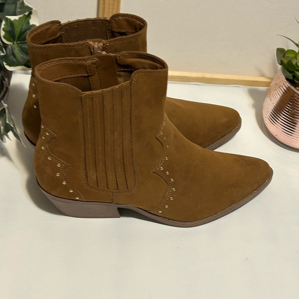 Brown Ankle Boots
